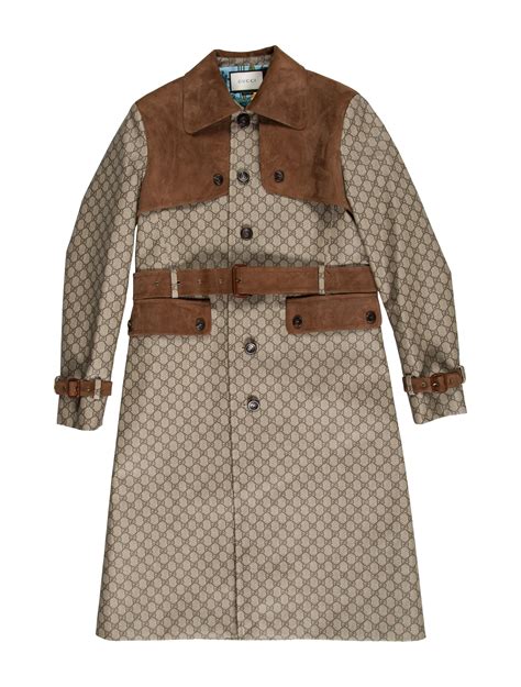 gucci trench coat.